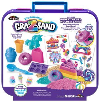 CRAZART set kinetički pijesak Zabavni park Cra-Z-Sand  850 g 19658 - Slika 7