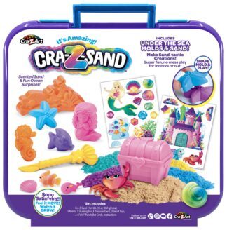 CRAZART set kinetički pijesak Ispod mora Cra-Z-Sand  850 g 19659 - Slika 7