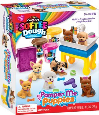 CRAZART plastelin Izradi psiće Softee Dough 36199