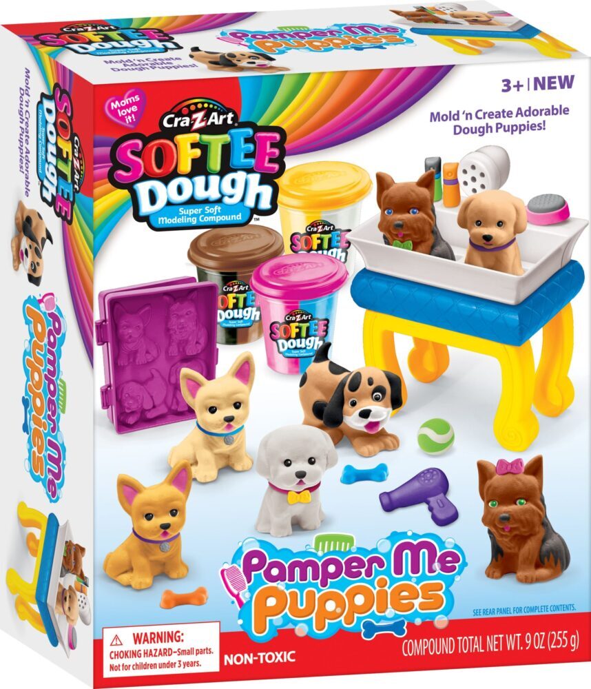CRAZART plastelin Izradi psiće Softee Dough 36199