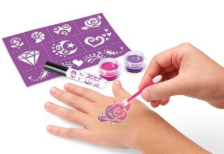 CRAZART set 3u1 za tijelo, nokte i kosu Ultimate Glitter 65501 - Slika 3