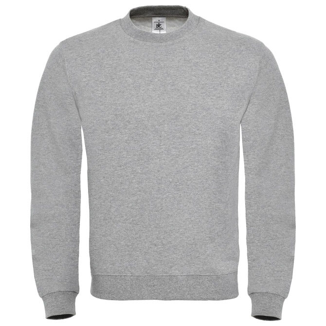 Majica dugi rukavi B&C ID.002 280g svijetlosiva XL!!