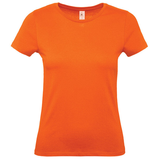 Majica kratki rukavi B&C #E150/women narančasta 2XL