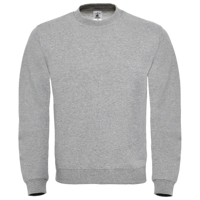 Majica dugi rukavi B&C ID.002 280g svijetlosiva L!!