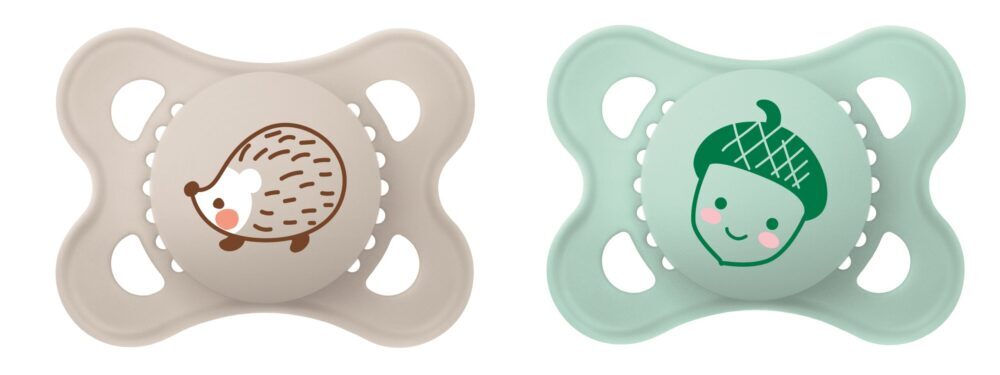 MAM duda varalica - silikon Trends 2-6 mes., 2 kom sort 350146