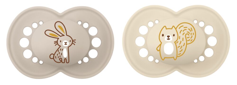 MAM duda varalica - silikon Original 2/1 6+ sort 350153