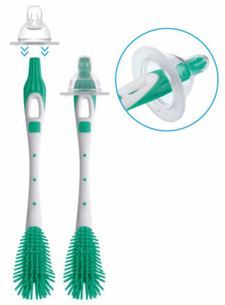 MAM četka za bočice mekana yellow/green 670053 - Slika 5