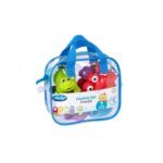 PLAYGRO morske životinje za kupanje, plave, 7 kom u torbi 0188415 - Slika 2