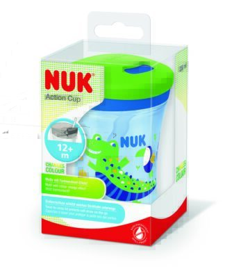 NUK čašica Evolution Action sa slamkom cameleon, 12m+ 10255574 - Slika 3