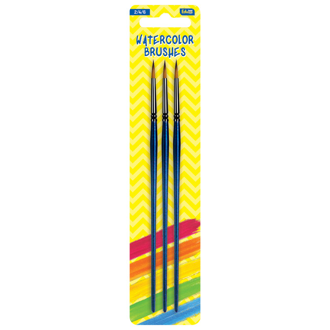 Kist za vodene boje 251/ 6,8,10 Educa blister