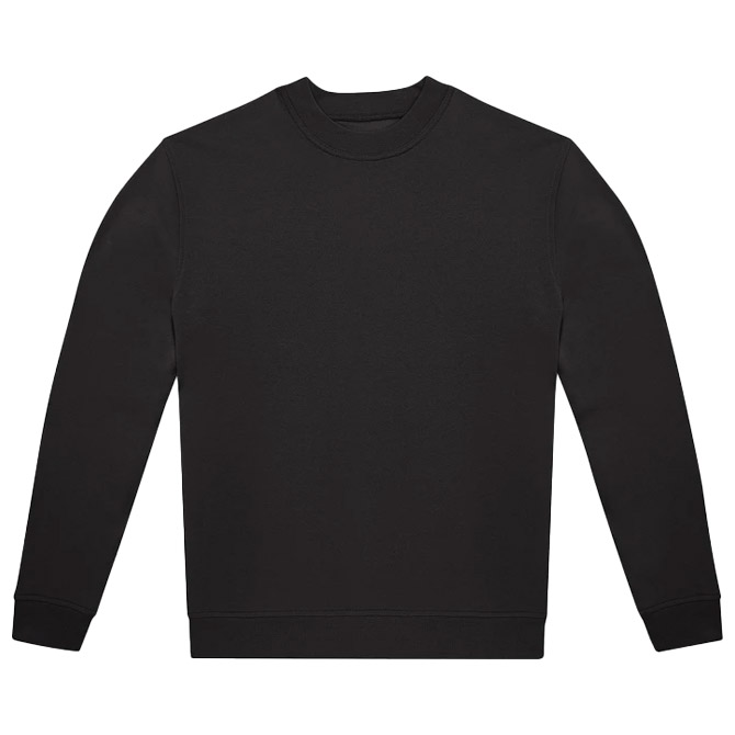 Majica dugi rukavi B&C ID.333 280g crna 2XL