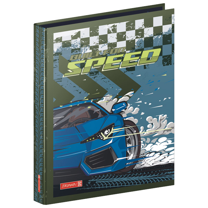 Mapa uložna 2 ringa-fi20 mm A4 karton Fast Wheels Brunnen 10-65580 521