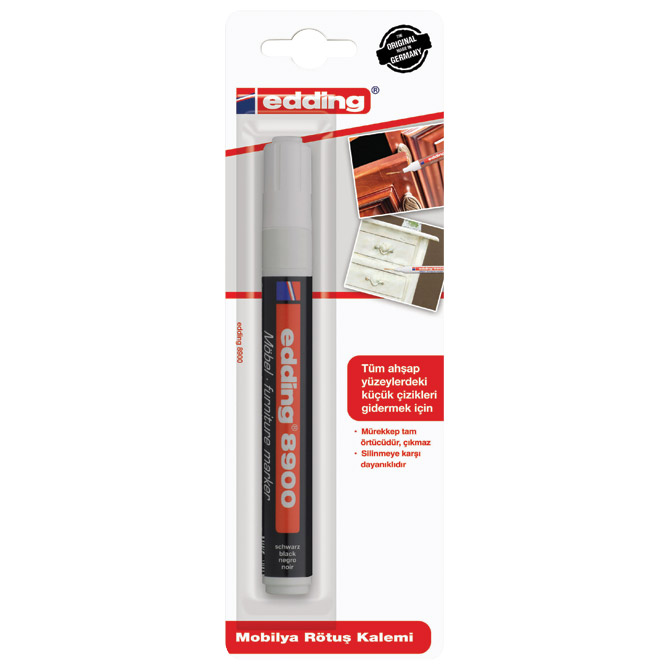 Marker za namještaj Edding 8900/1 crni blister