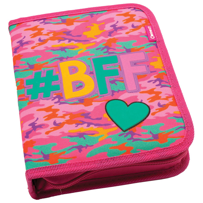 Pernica puna 1zip 2preklopa Pink BFF 1A 23.Connect!!