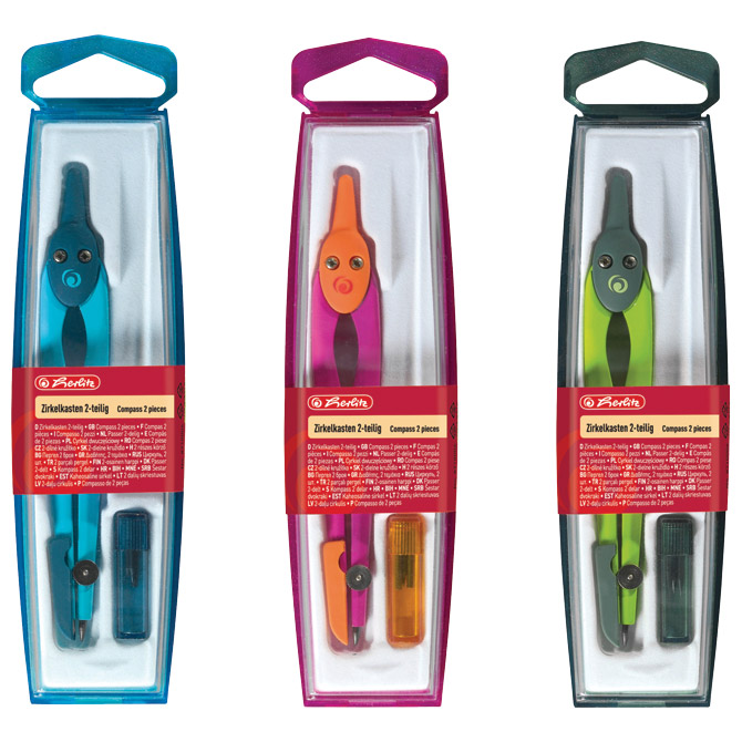 Šestar standardni+mine Herlitz 8710055 (300001322) sortirano blister