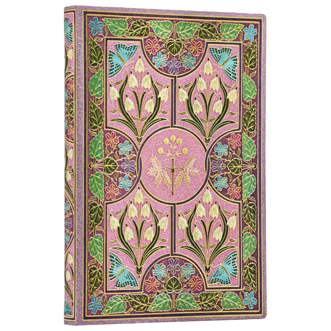 Notes  9x14 cm-mini crte 104 L s gumicom Mimosa Flexis Paperblanks FB1558-2