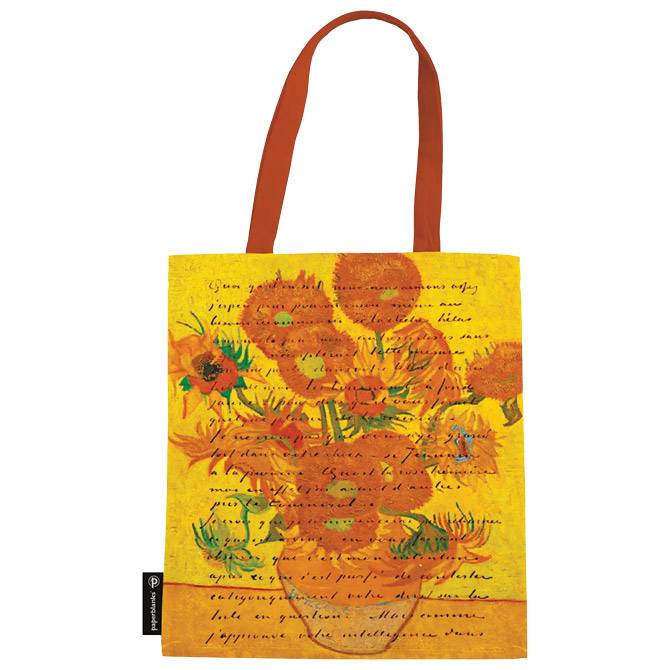 Vrećica platnena 38x38x9 Van Gogh, Sunflowers Paperblanks PA1570-4