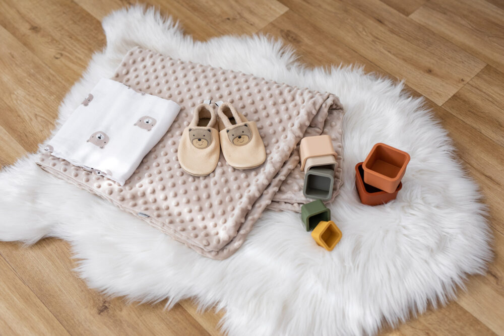 BUBABA BY FREEON dekica minky 75x90cm beige 47634