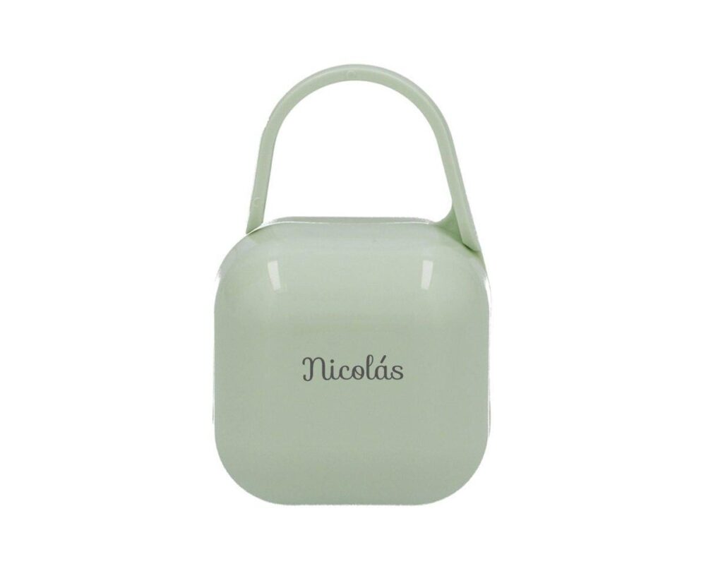 Personalised Soother Case Grey