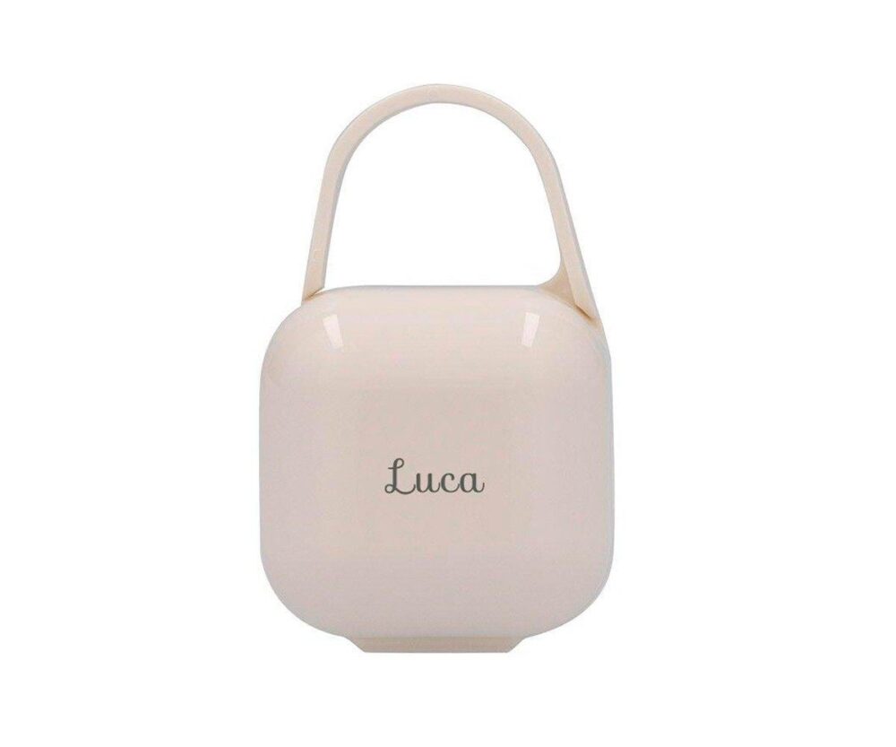 Personalised Soother Case Grey