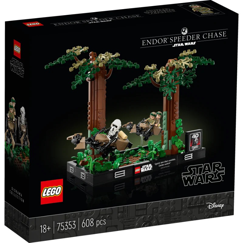 LEGO® STAR WARS™ 75353 Diorama potjere na jurnicima na Endoru™