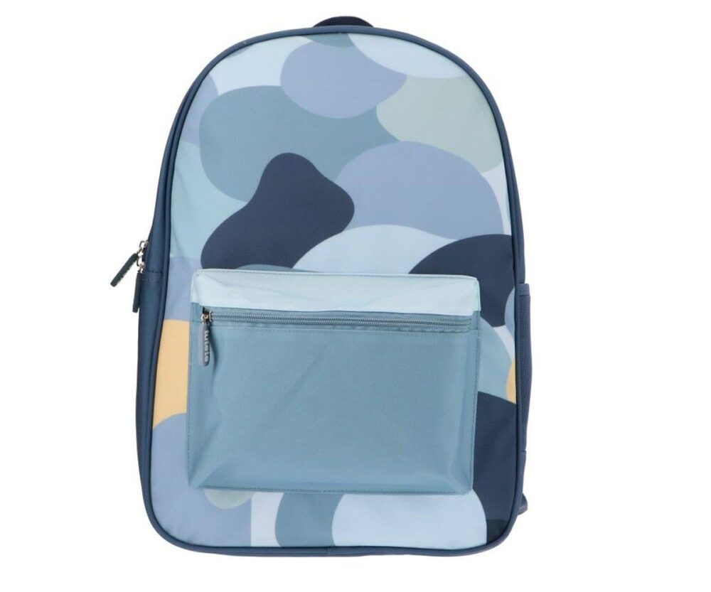 Large Dunes Blue Personalised Backpack