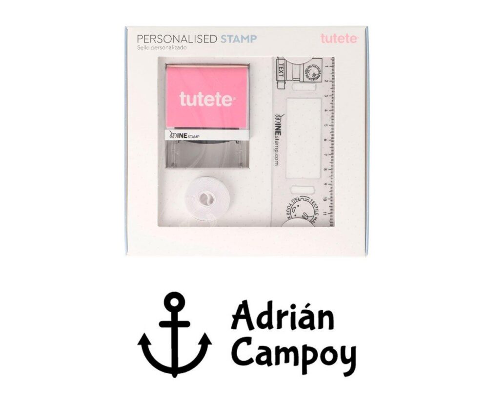 Anchor MINE Personalize Fabric Stamp