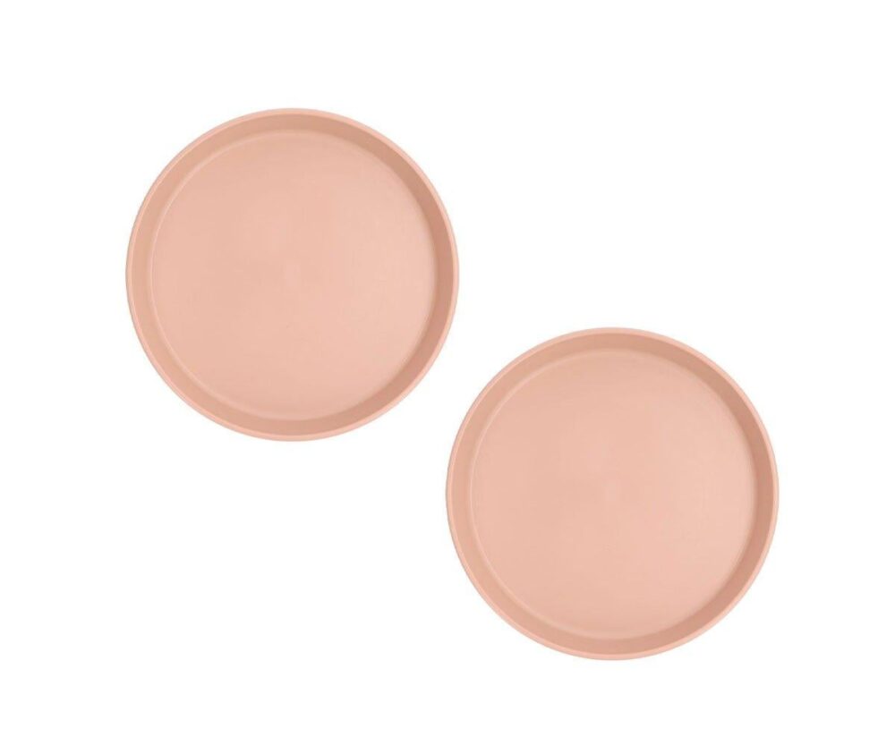 2 Plates Tutete Light Pink