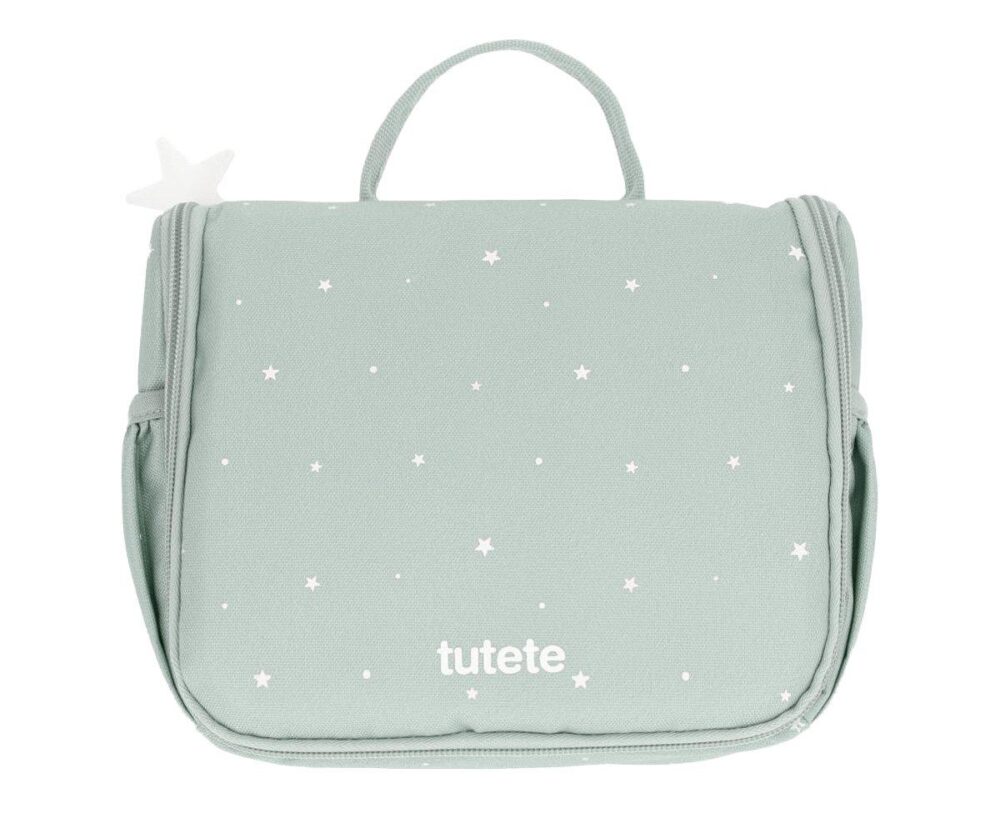 Travel Toiletry Bag Tutete Stars Sage