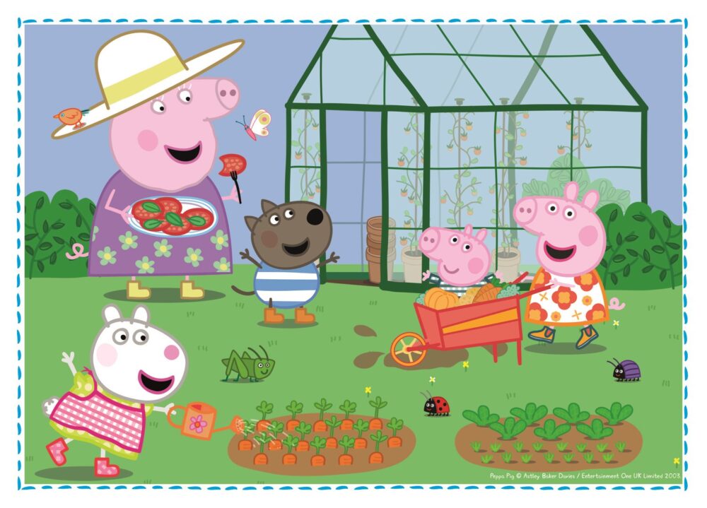 TREFL 4u1 puzzle Peppa Pig (12,15,20,24) 34359