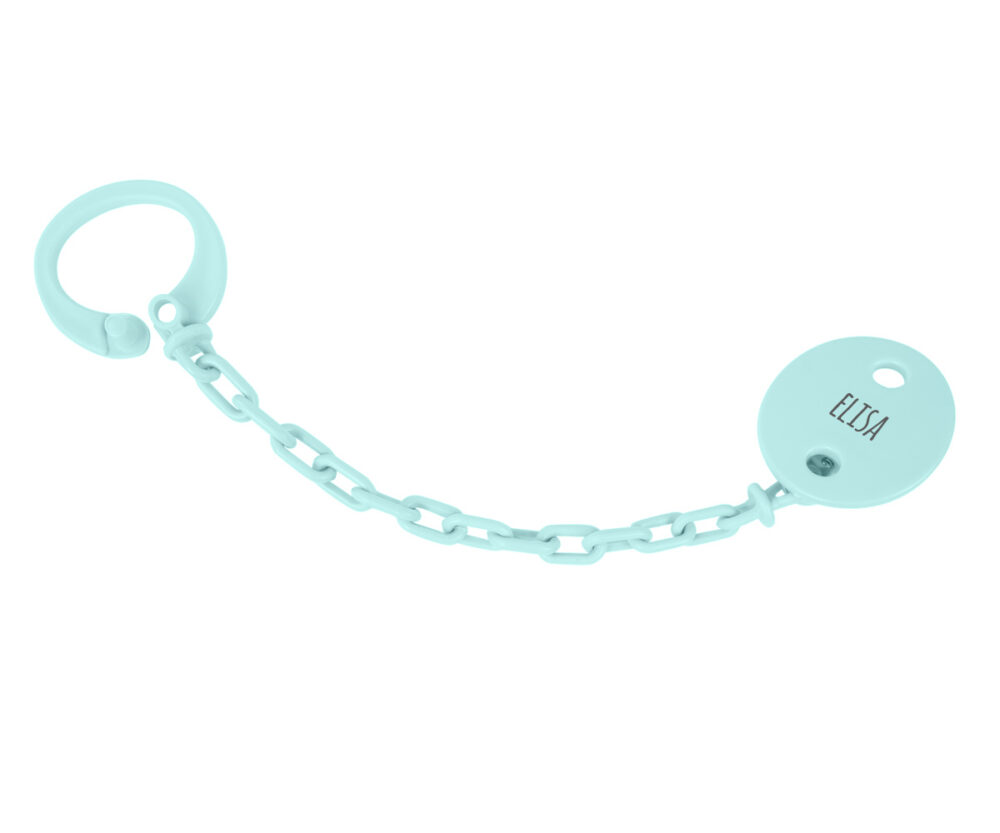 Personalised Soother Clip Mint