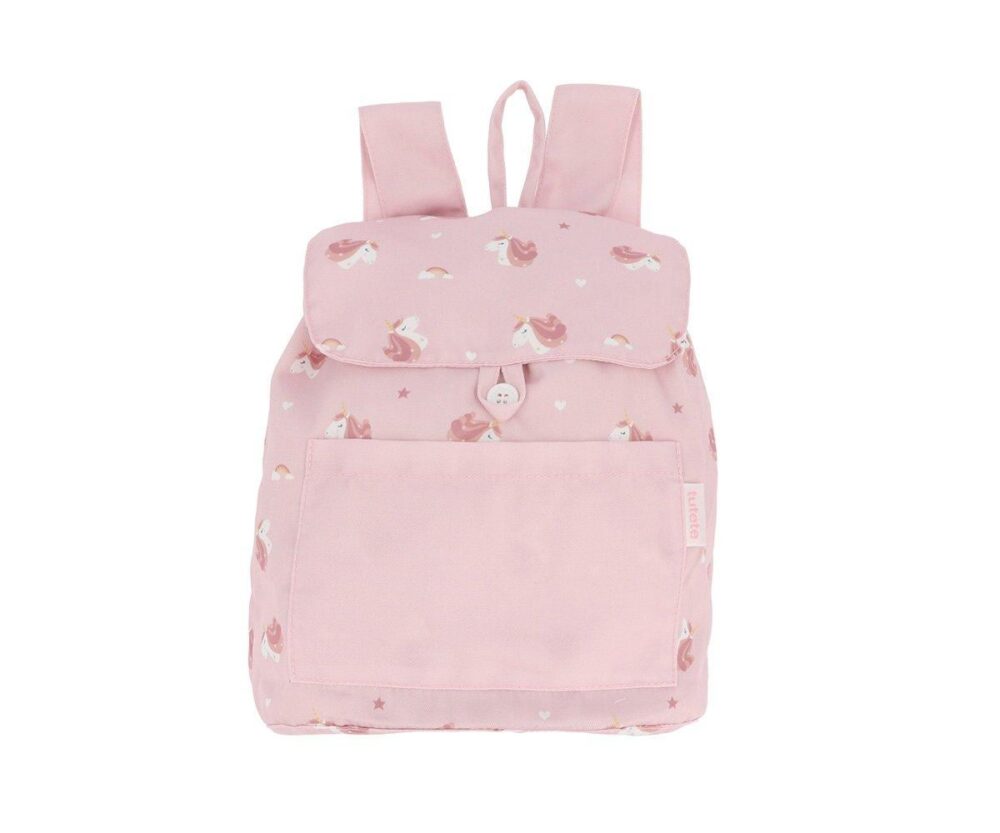 Small Magical Unicorn Personalised Fabric Backpack
