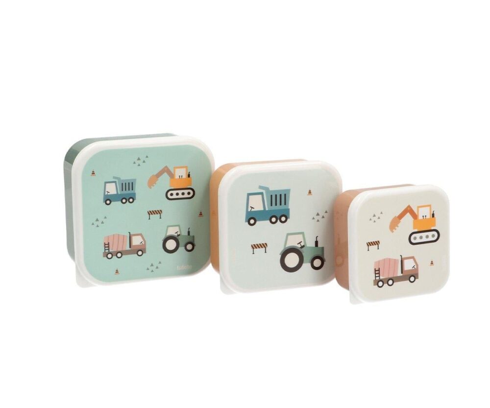 3 Lunch Boxes Trucks