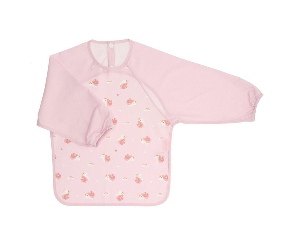Bib with Sleeves Magical Unicorn