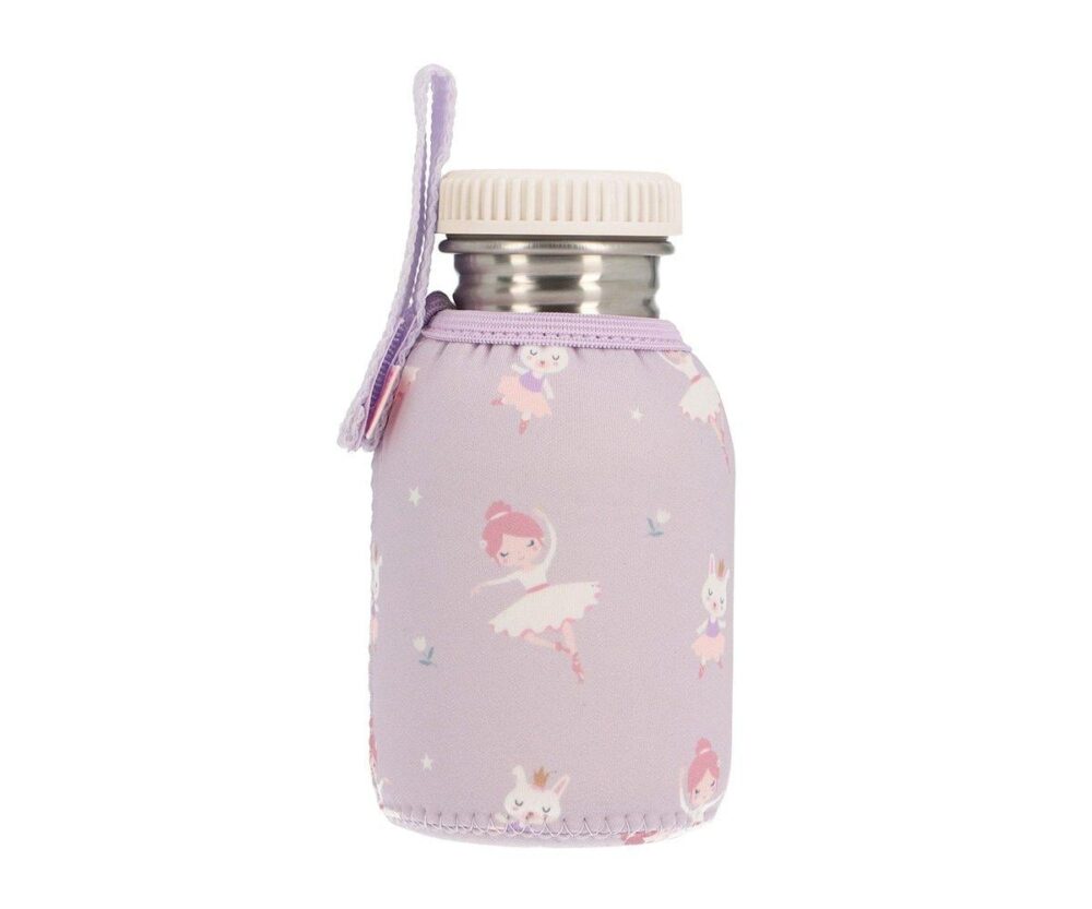 Steel Bottle with Personalised Ballet Cover 350ml