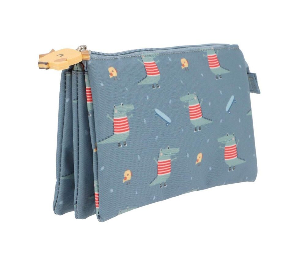 Case with 3 Compartments Personalised Croc