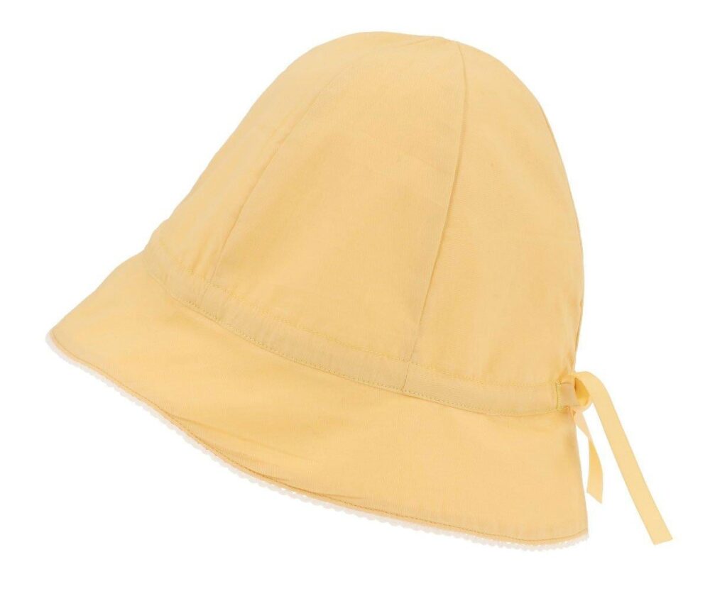 Adjustable Cotton Hat Yellow