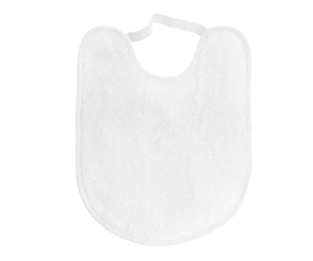 Waterproof Terry Bib Ivory