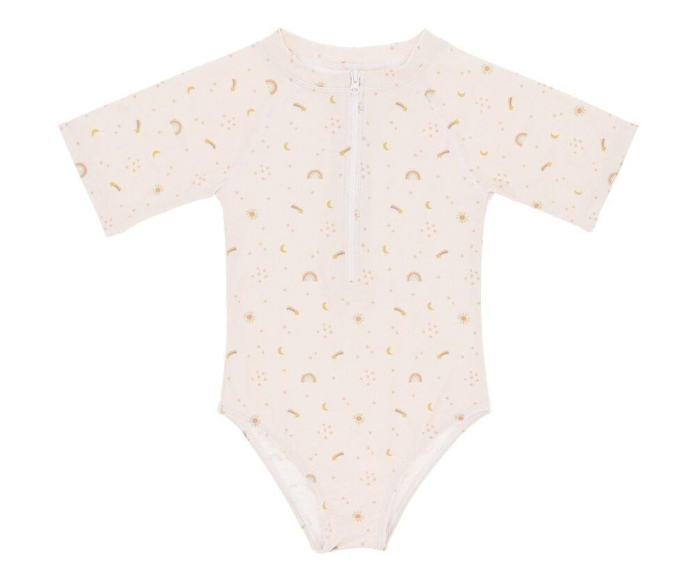 Swimsuit with Zipper Starlight