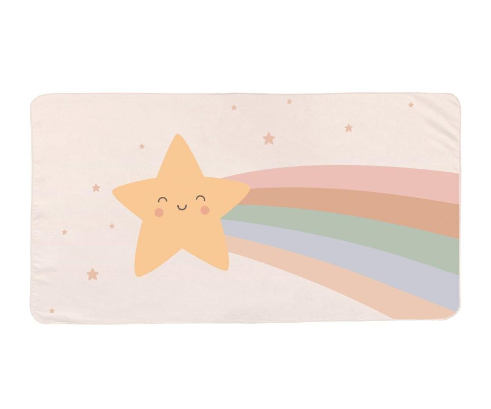 Personalised Microfiber Beach Towel Starlight