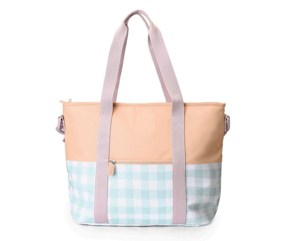 Cooler Bag Stripes Apricot