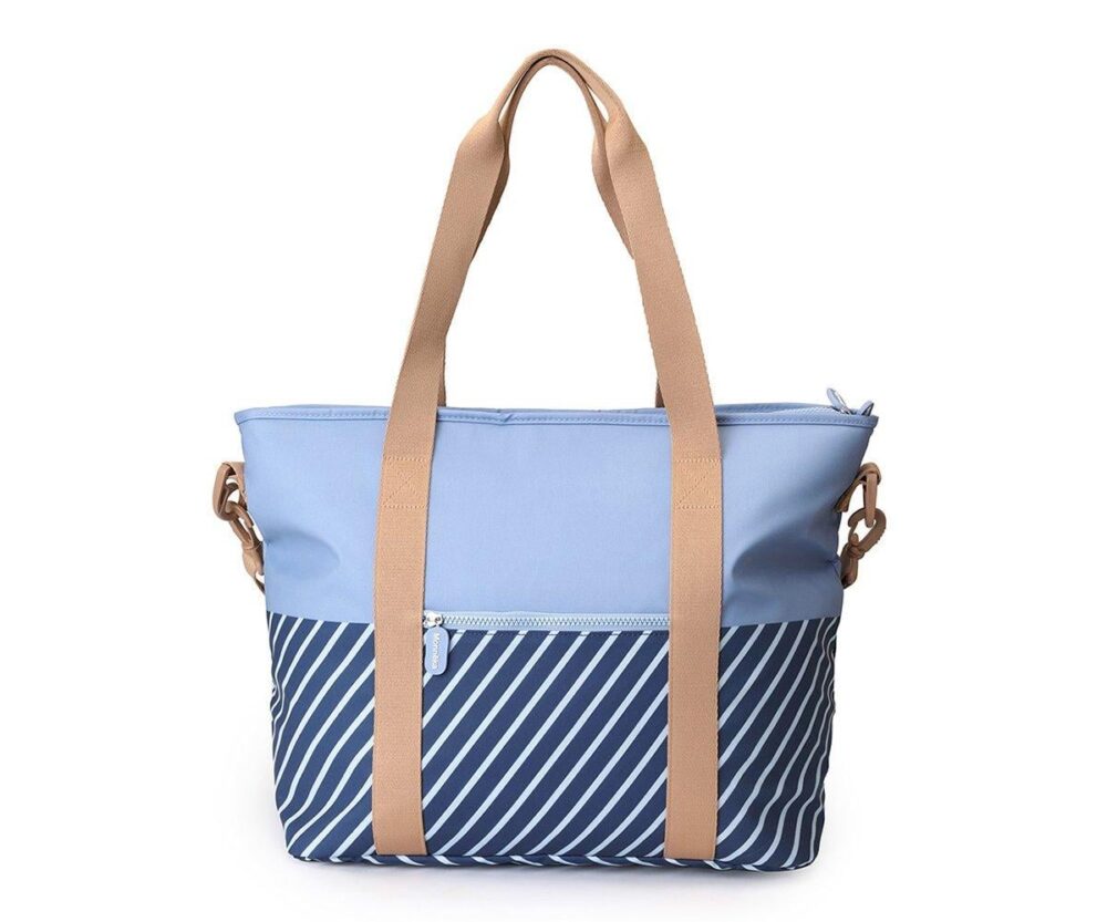 Cooler Bag Stripes Blue