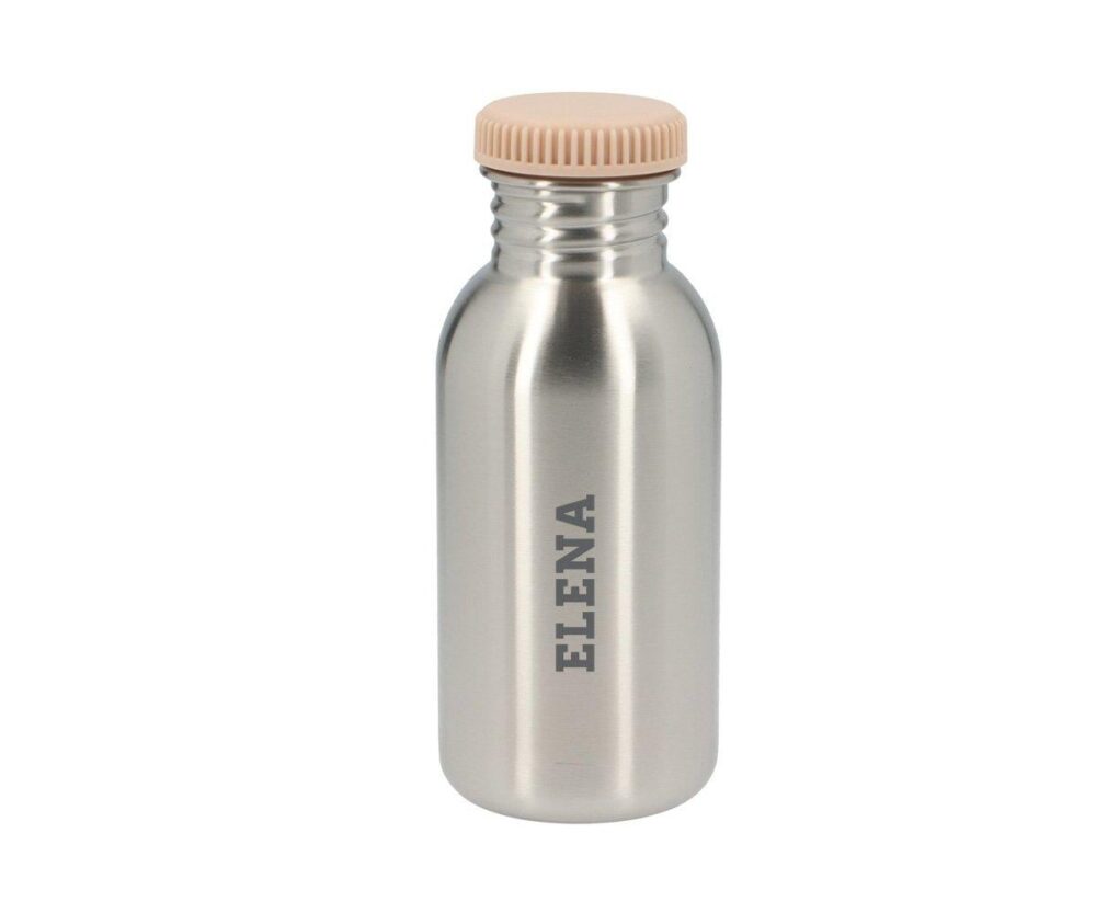 Personalized Basic Steel Bottle 500ml Sand