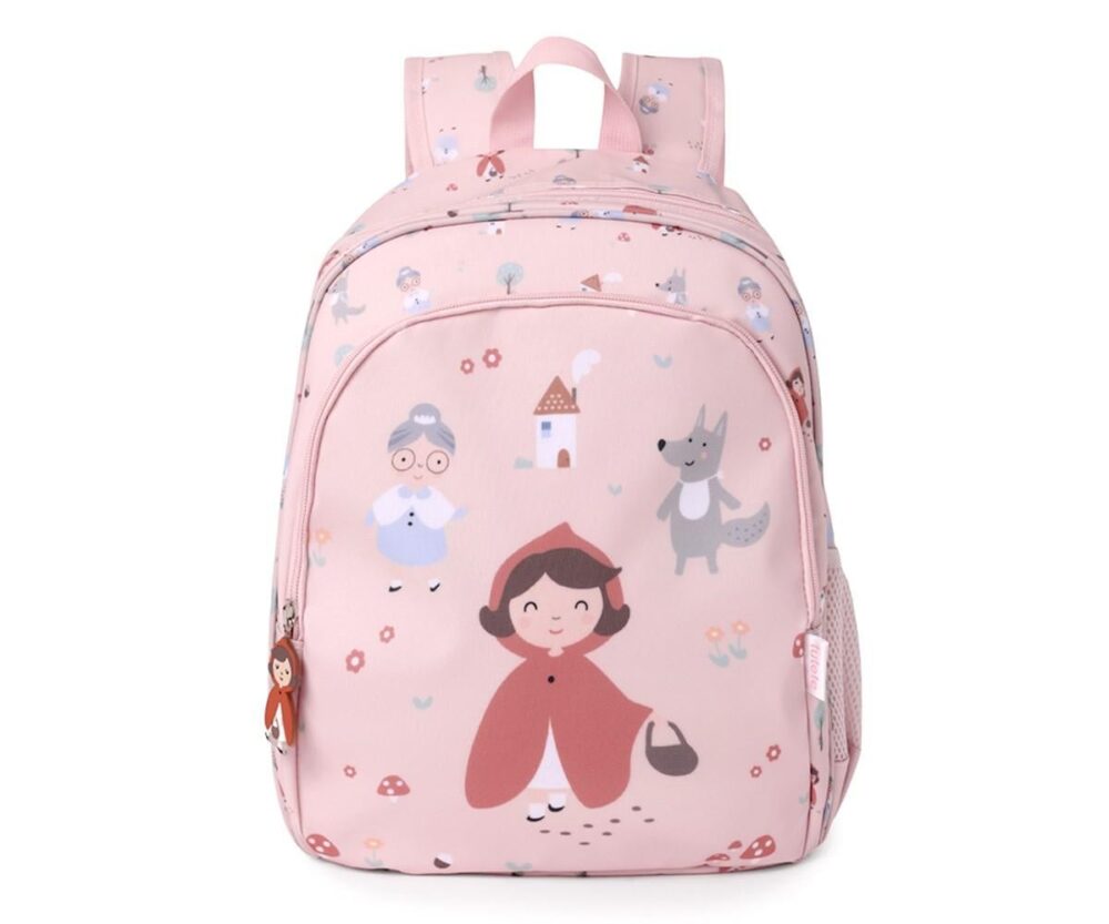 Medium Sized Backpack Little Red