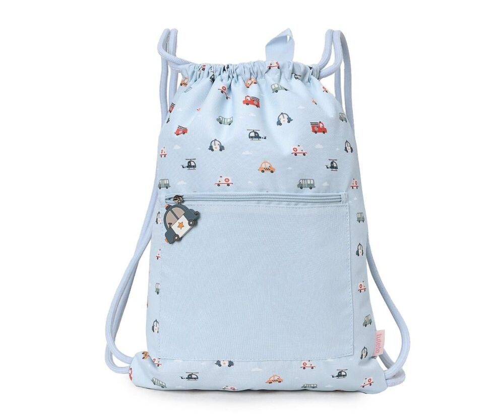 Personalized Waterproof Drawstring Backpack City Cars