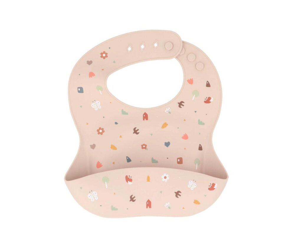Silicone Bib Geometric Nature