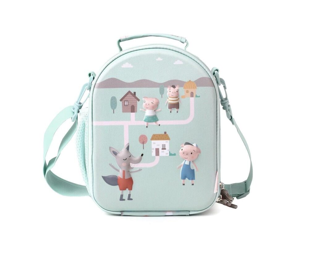 3D Insulated Snack Bag The Three Little Pigs