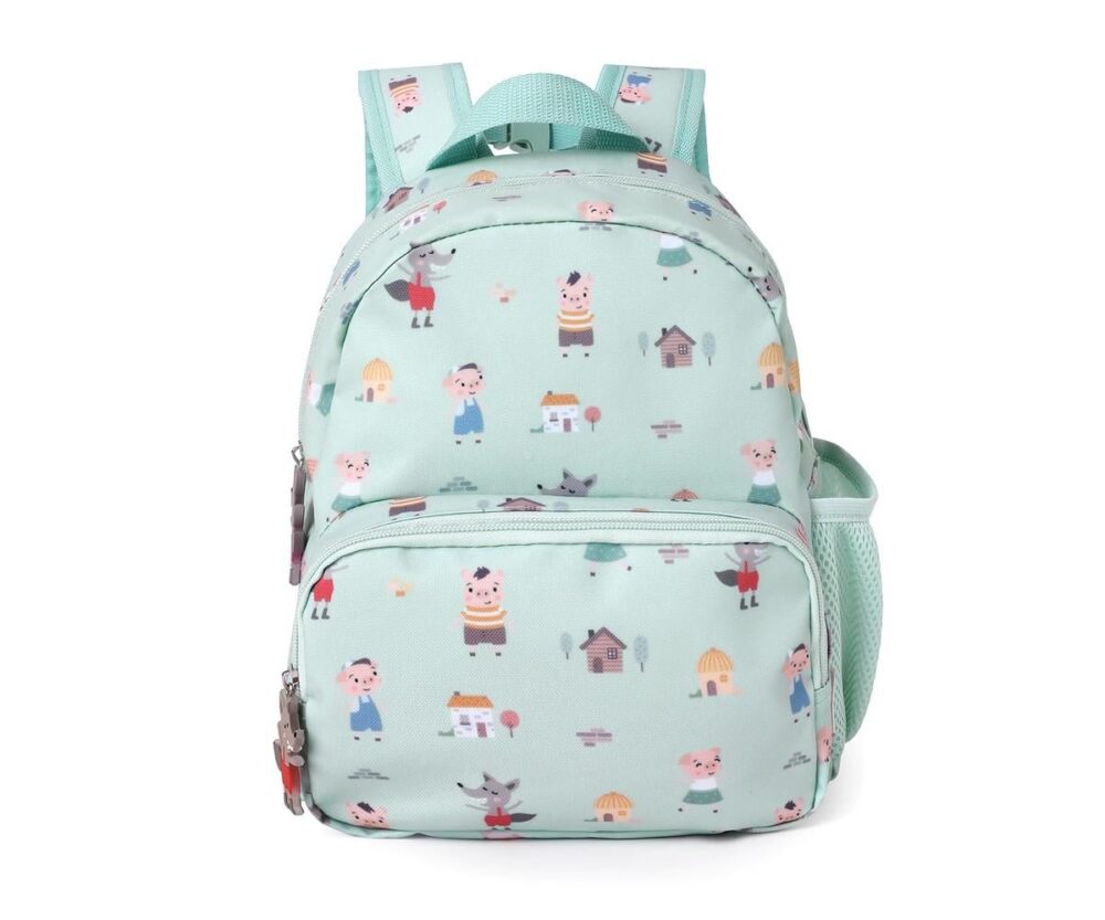 Personalized The Three Little Pigs Kindergarten Backpack