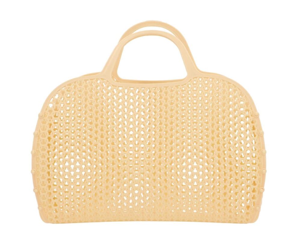 Vintage Retro Basket Sunny