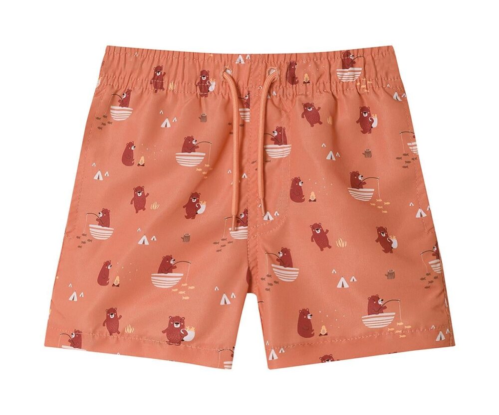 Boy Swim Boxers Camping